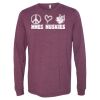 3513 Adult Extra Soft Tri-blend Long Sleeve Thumbnail